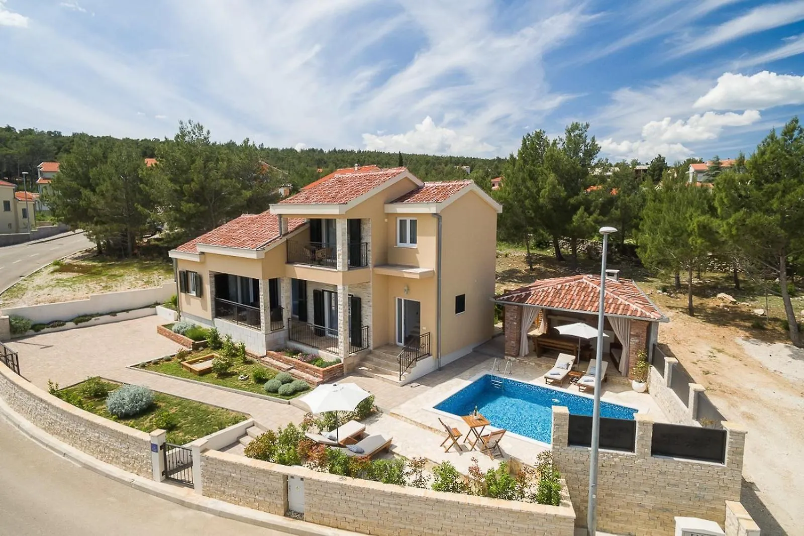 Seafront Villa Noah With Heated Pool Pridraga 0*,  Croatia